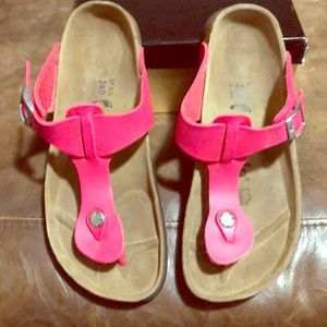 Betula by Birkenstock pink sandals